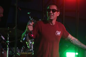 Dub Catalyst's big Dave bouncing around at Beautiful days Festival 26 | The Source Studio
