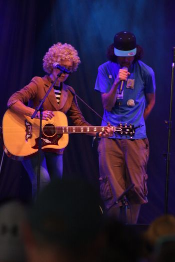 Samantics and Sound of the Sirens mashup at Beautiful days Festival 26 | The Source Studio Exeter
