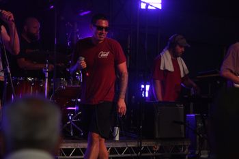 Dub Catalyst's big Dave rapping at Beautiful days Festival 26 | The Source Studio
