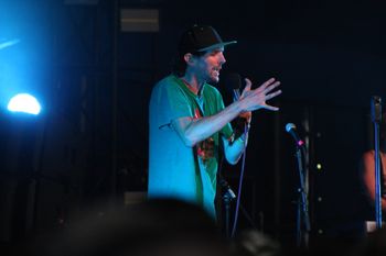 Photos of Samantics playing to an adoring crowd  at Beautiful Days Festival Honiton | The Source Studio Exeter
