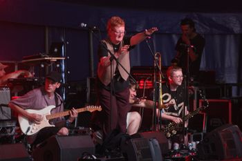 Sit down! Dub Catalyst's big Dave captivating the crowd at Beautiful days Festival 26 | The Source Studio
