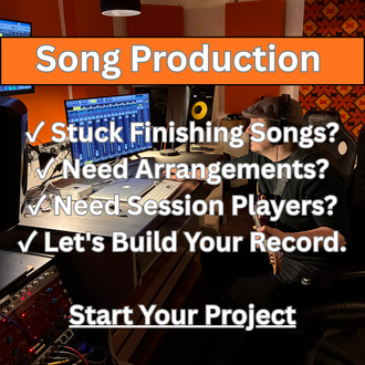 Song production at the Source Studio Exeter City Centre