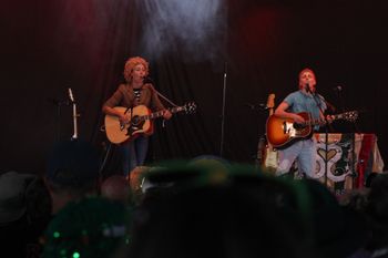 Sound of the Sirens blowing the crowd away at Beautiful days Festival 26 | The Source Studio
