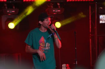 Photos of hip hop legend Samantics at Beautiful Days Festival Honiton | The Source Studio Exeter

