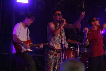 Dub Catalyst's Rudy kicking out the jams at Beautiful days Festival 26 | The Source Studio
