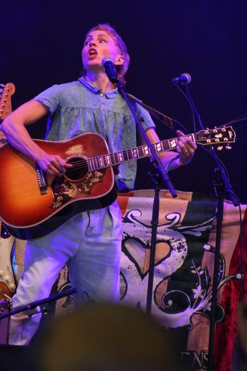 Hannah from Sound of the Sirens at Beautiful days Festival 26 | The Source Studio Exeter
