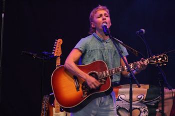 Hannah Walker from Sound of the Sirens mesmerising the crowd at Beautiful days Festival 26 | The Source Studio Exeter
