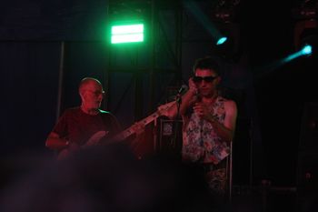 Dub Catalyst's Rudy with capacity crowd at Beautiful days Festival 26 | The Source Studio
