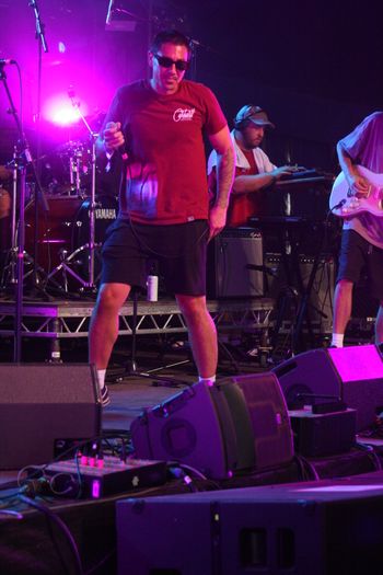 Dub Catalyst in full flow at Beautiful days Festival 26 | The Source Studio
