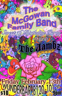 The McGowan Family Band Sweet 16 Birthday Party