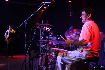 Performing with Barnes & Woldemichael Ethio-Jazz Quartet Photo by Rochelle Chambers
