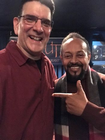 With guitar legend Salemino!
