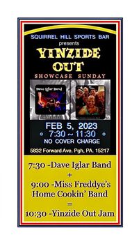 Dave Iglar Band @ Squirrel Hill Sports Bar