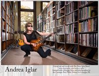 Andrea Iglar @ Girls with Guitars Calendar Release Party