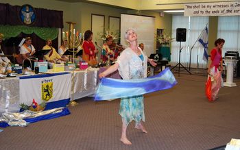 Feast Of Pentecost Shavuot dancer Vanessa Heard - It Shall Flow
