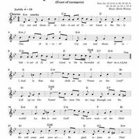 Cry Out and Shout (Feast of Trumpets) - Music