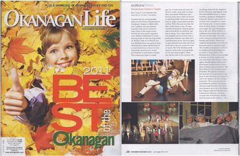 Theatre Instruction Preview, Best of Okanagan Fall 2011
