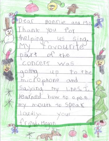 Grde One Residency Fan Letter
