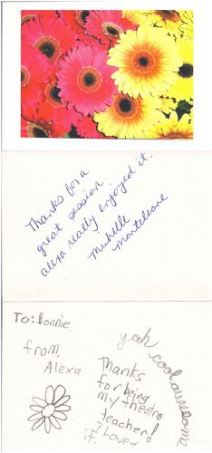 Theatre Student & Parent Feedback
