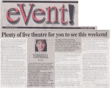 My Favorite Fairy Tales Review, Event! Jan. 2012
