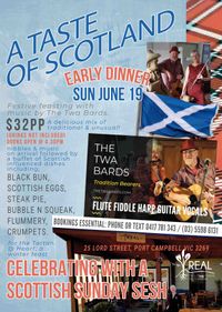 A Taste of Scotland - Sunday Afternoon @ Kylie's
