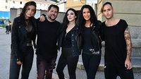 Antonja with her Band