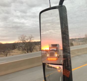 Eastbound and down, somewhere in Kansas.
