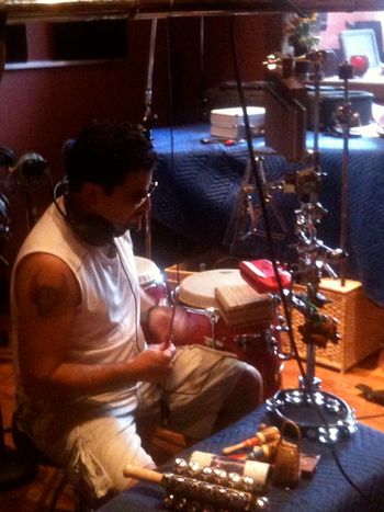 Pablo Batista! (Alisha Keys' percussionist)
