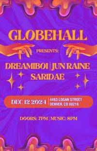 Saridae, DreamiBoi, and Jun Raine Live!