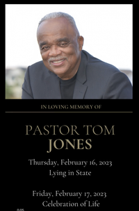 Celebration of Life - Pastor Tom Jones