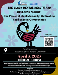 The Black Mental Health & Wellness Summit