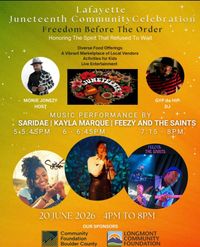 City of Lafayette Juneteenth