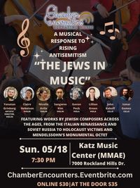 "The Jews in Music" - a musical response to rising antisemitism
