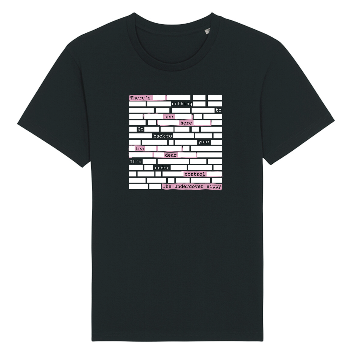 Redacted Tee - Black