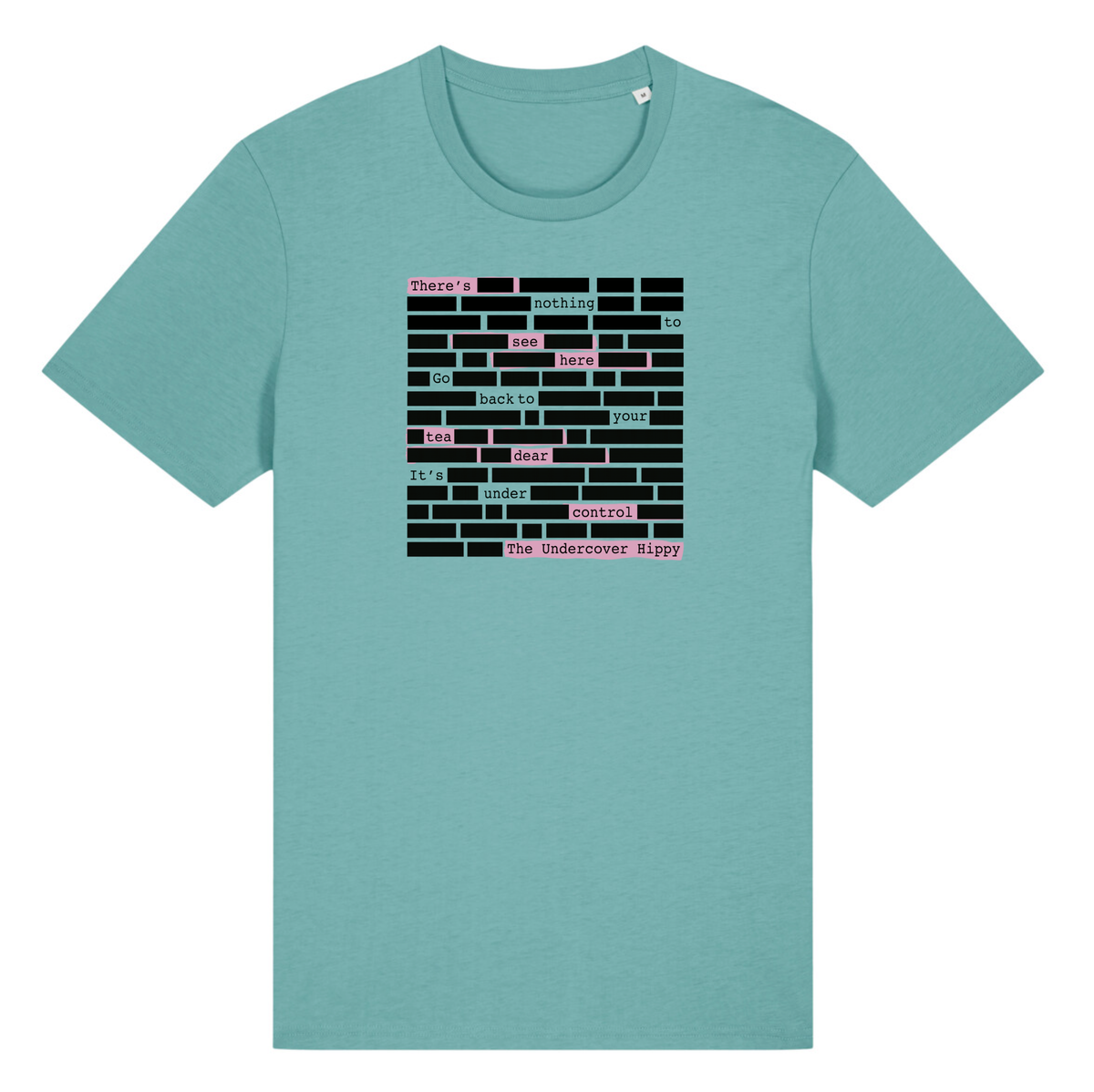 Redacted Tee - Teal