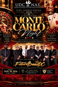 UDC Homecoming 2026: Monte Carlo Night — FutureBandDC