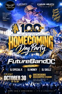 NC A&T 100th Anniversary Homecoming Day Party — FutureBandDC