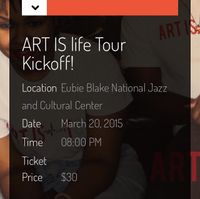 Art Is Life Tour f/ Future Band DC