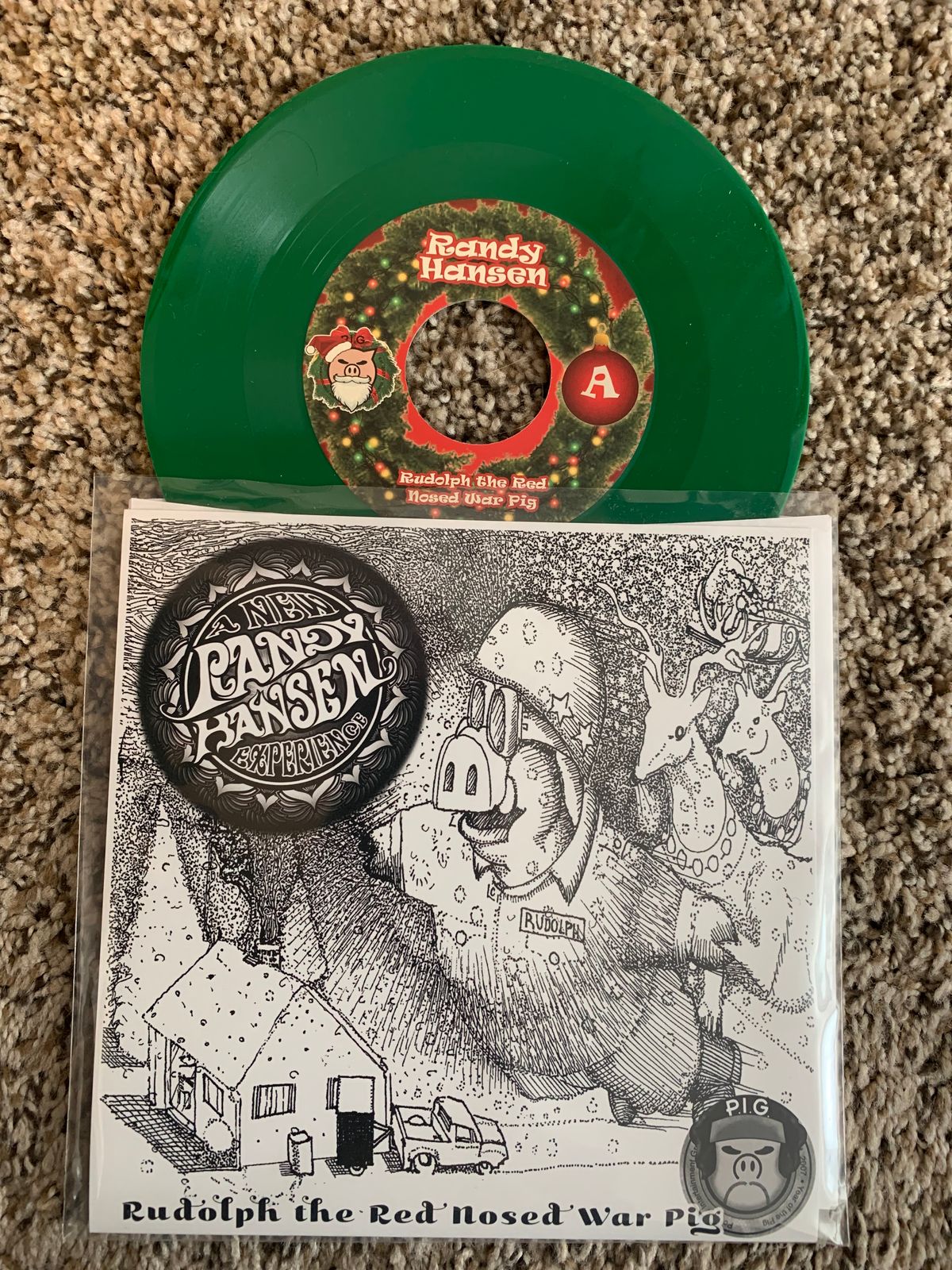 Rudolph the Red Nosed Warpig - Vinyl