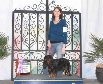 Off-leash, Stormi's Pretty Penny finished her finished her Rally Excellent (RE), Charleston, SC
