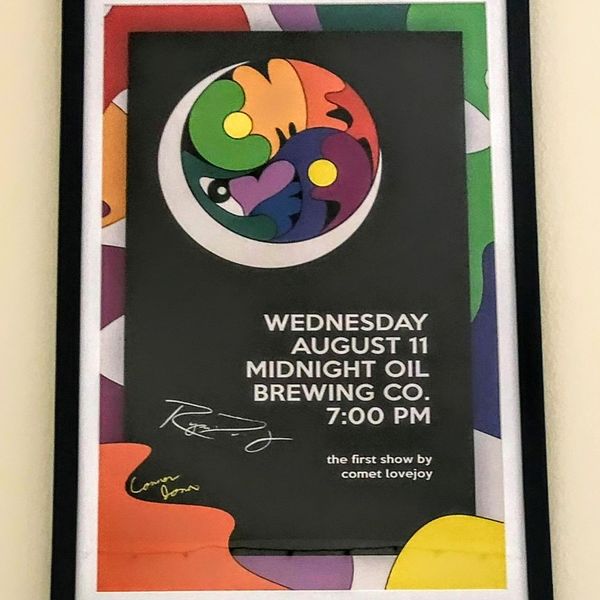 First Show Poster (Framed and Signed)