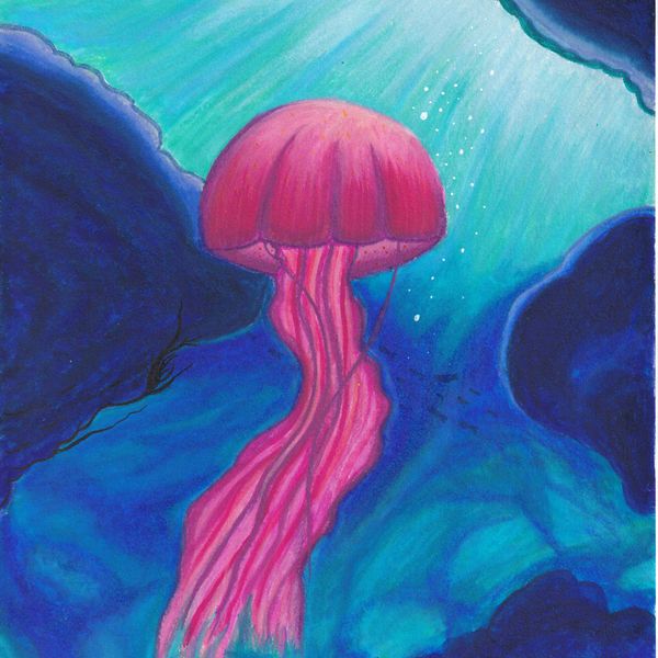 Original Painting "The Light" (A4)