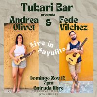 Andrea Olivet + Fede Vilchez Acoustic set