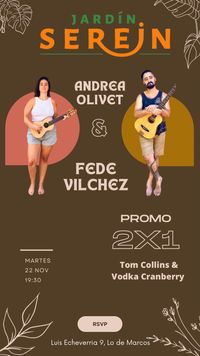 Andrea Olivet + Fede Vilchez duo