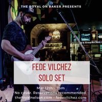 Fede Vilchez live at The Royal