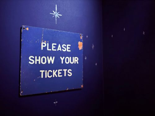 Please show your tickets