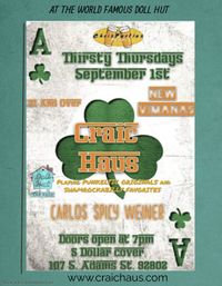 Craic Haus returns to the WORLD FAMOUS DOLL HUT