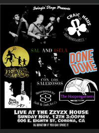Craic Haus live at ZZYZX HOUSE W/ Friend of the Devil, Sal & Isela, Paul Olives and others