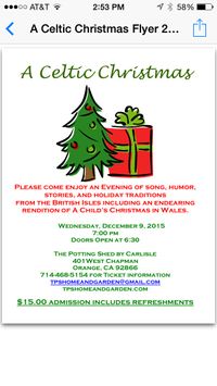 Celtic Christmas Celebration