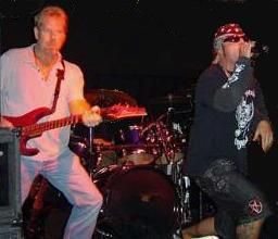 On-stage, kickin out some... "Boston Boogie Woogie" at a club show with Brad Gillis, a few hours after his show with NIGHT RANGER...by the way, a GREAT BAND!! .... with an even nicer guy...just ask Ozzy ...In 1982 Brad filled in as Ozzy Osbourne`s guitarist, on the SPEAK OF THE DEVIL Tour, when OZZY & the world lost another great musician & guitar GOD, much..much too soon, in a freak plane crash....Randy Rhoads. R.I.P.
